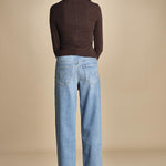 denim loose diritto THE SPINNER ZIP SNEAK 10798 1351_A mother 