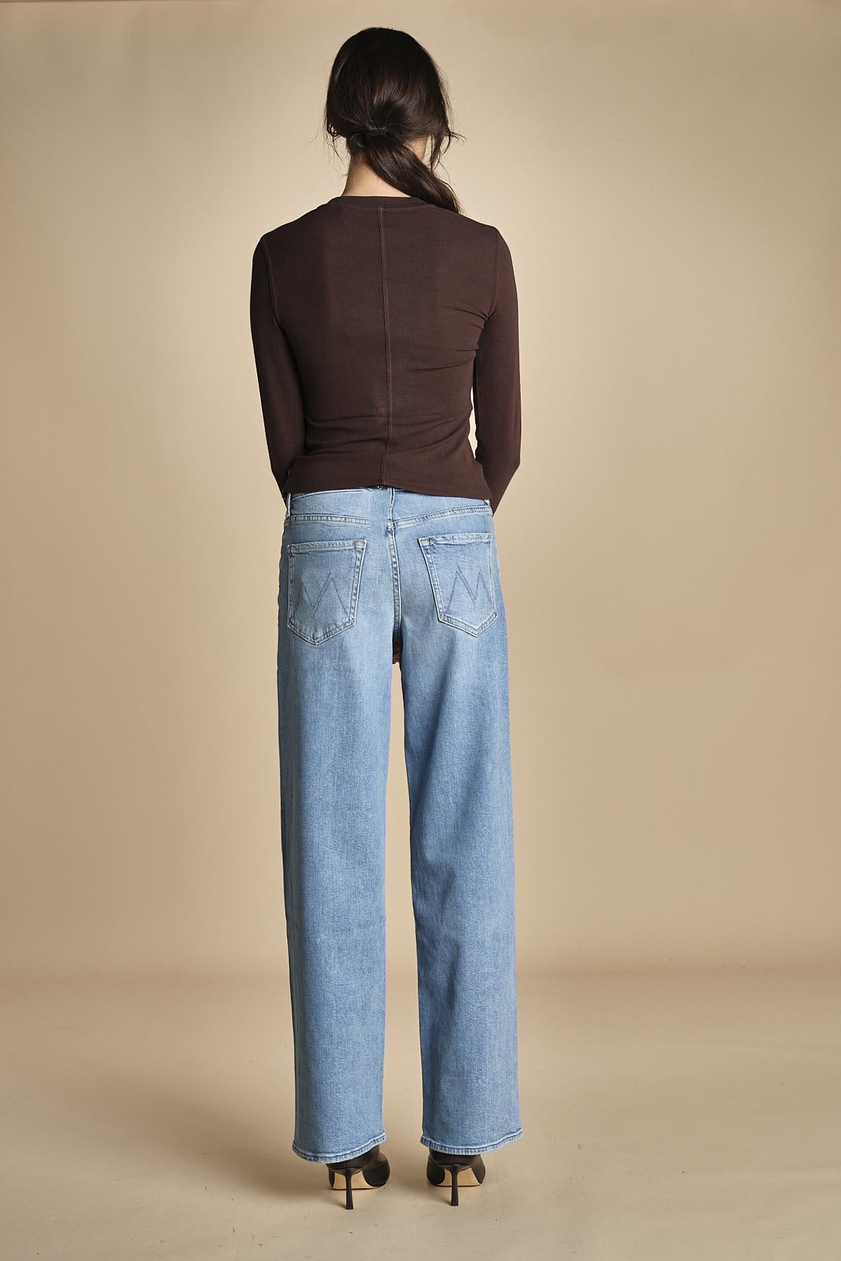 denim loose diritto THE SPINNER ZIP SNEAK 10798 1351_A mother 