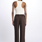 Pantaloni viscosa MOD.0187 CAFFE aspesi 