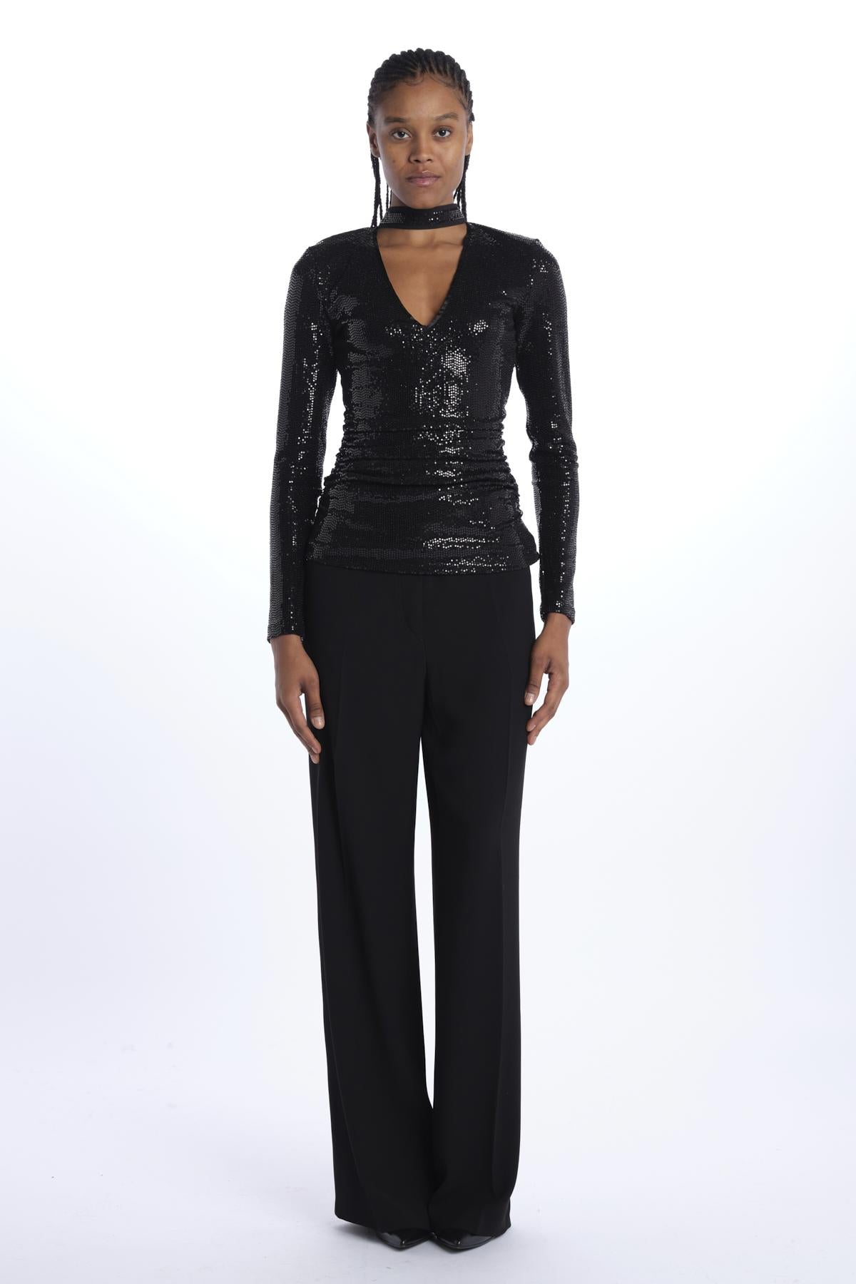  ASOLO SEQUINS-BLACK leTwins 