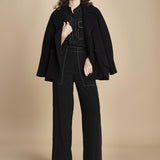 tuta con manica plisse BL_2269J BLACK bodice 