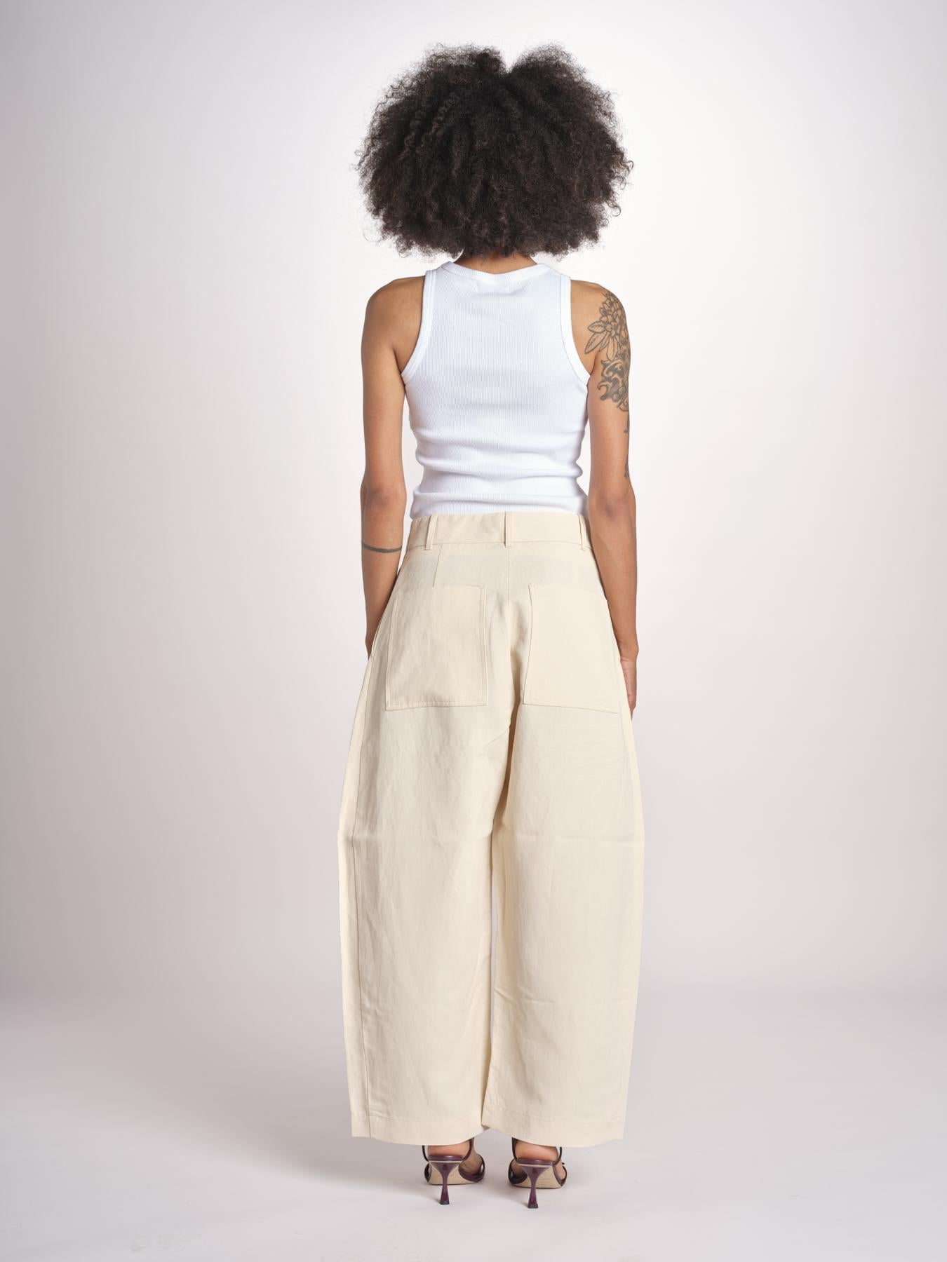 pantalone baloon CHALCO  1225 CANVAS studio nicholson 