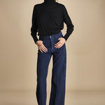 denim lungo diritto CLARA NAVYBLU true avenue 