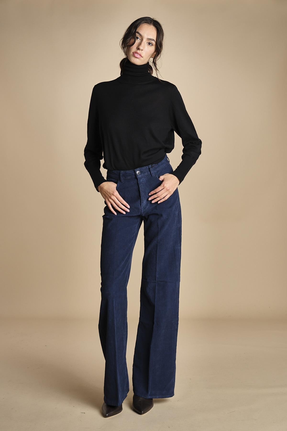 denim lungo diritto CLARA NAVYBLU true avenue 