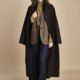 pantalone over con nervature in gabardine ORIANA 540339 15 quelledue 