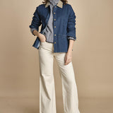 giacca camicia denim LV28CI BLU fam 