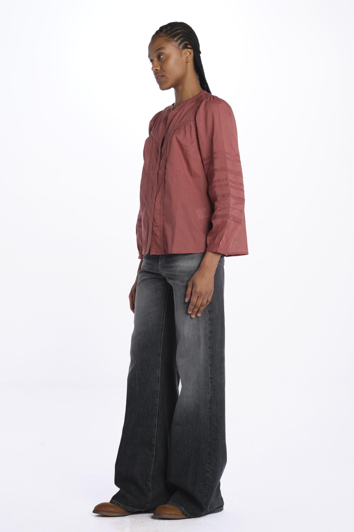 Camicia maniche lunghe YELLA BOISDEROSE ba&sh 