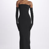  TULLIAMAXIDRESS BLACK solace 