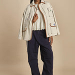 field jacket CAROLYN 038 CREAM sea ny 