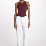 Denim LINDY combo stretto cropped LINDY WHITE true avenue 