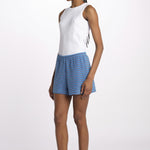 Shorts spugna righine SAFE SHORTS AZZURRO howlin' 