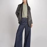 Camicia con ricami nervature DAHALIA 2HVA27-V09771 AMANDE vanessa bruno 