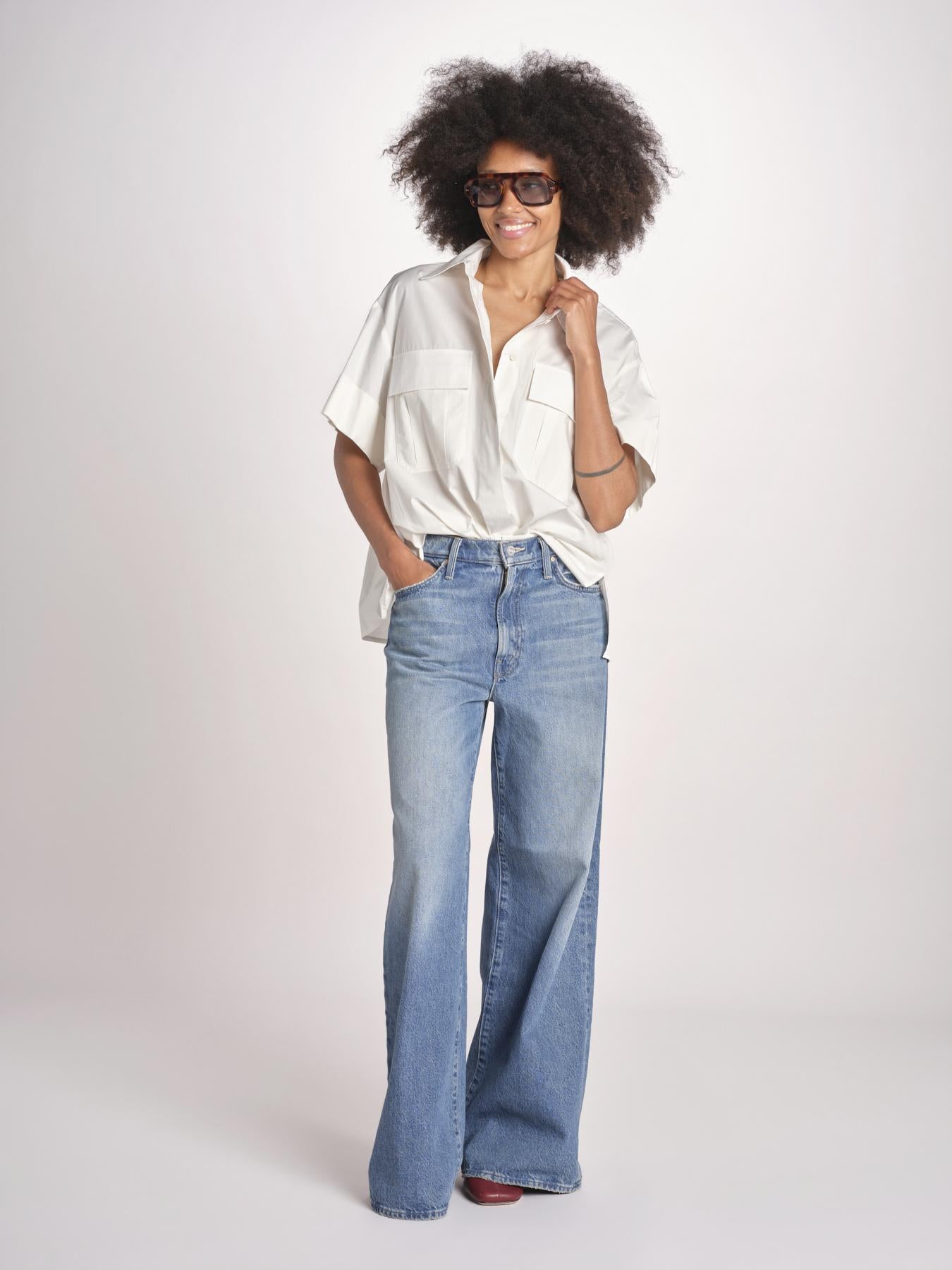 camicia m/c con tasche JF009663 PALM LEAF 2308 joseph 