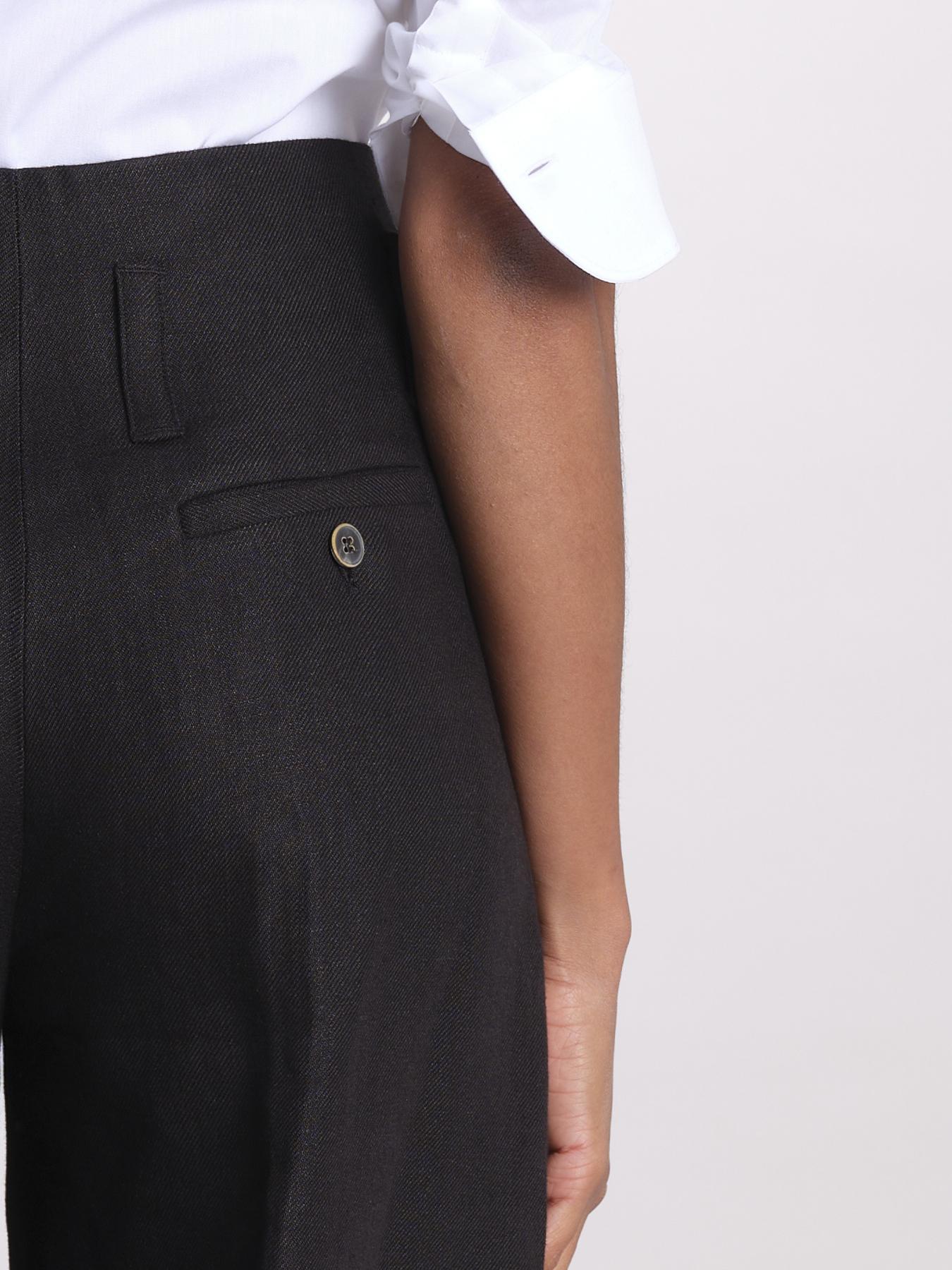 pantalone largo con nervature ORIANA 540 5033 quelledue 