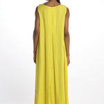 Abito lungo limone 1622 SAFFRON dusan 
