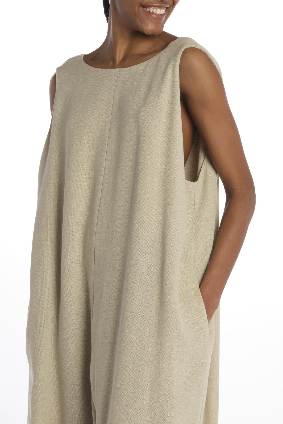 Tuta over lino 1618B NATURAL dusan 