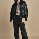 polo a costine CADEE KNIT BLOUSE LIGHT TAUBE herskind 