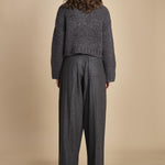 maglia bouclé LS CREWNECK  70481TFB CARCOLAT MELANGE CH035 phillip lim 