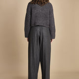 maglia bouclé LS CREWNECK  70481TFB CARCOLAT MELANGE CH035 phillip lim 