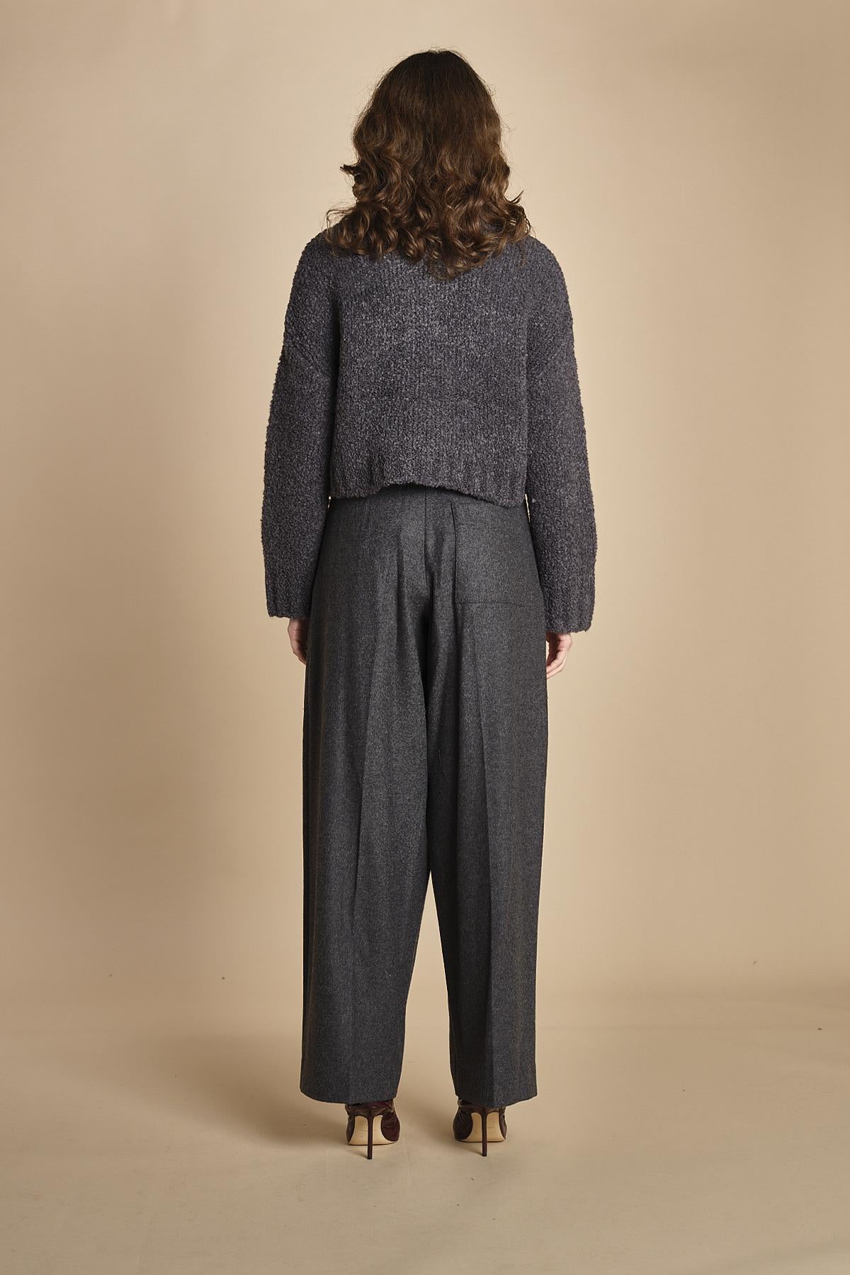 maglia bouclé LS CREWNECK  70481TFB CARCOLAT MELANGE CH035 phillip lim 