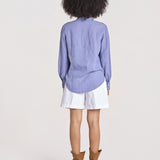 ANNA camicia in lino maschile ANNA M29D0ANNA_T2159 U427 TULIP massimo alba 