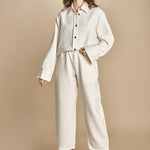 camicia double SANTINI SNW CHALK studio nicholson 