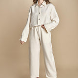 camicia double SANTINI SNW CHALK studio nicholson 