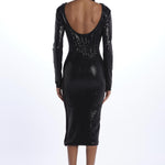  FEDE SEQUINS-BLACK leTwins 