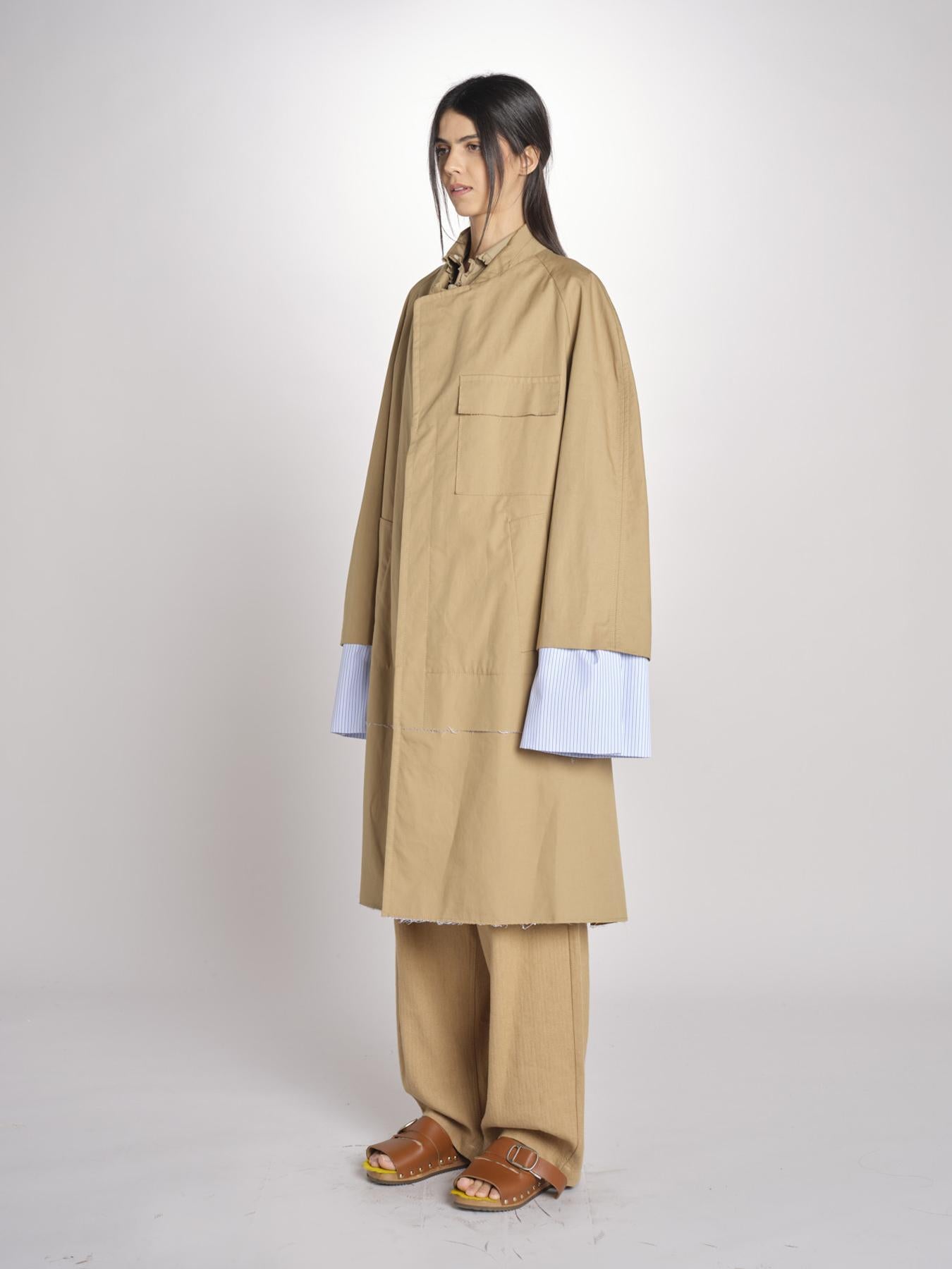 trench CHARLIZE TRENCH MJD558_MONTR_ BEIGE jejia 
