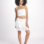 top fascia elastico MANDIBLATU BLANC laraethnics 