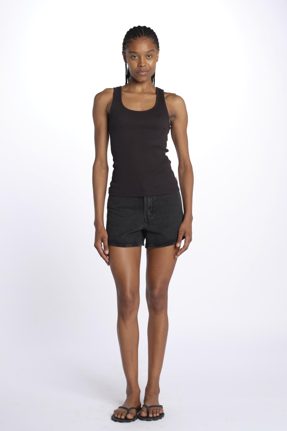 Canotta costine scollata A5906 0000 levi's 