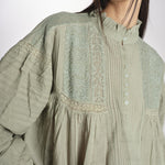 Camicia con ricami nervature DAHALIA 2HVA27-V09771 AMANDE vanessa bruno 