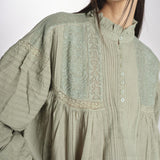 Camicia con ricami nervature DAHALIA 2HVA27-V09771 AMANDE vanessa bruno 
