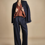 camicia uomo voille lana DANY RUSSETED true avenue 