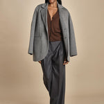 MIL LAU2 cardigan a costine fin.16 MIL LAU2 E22220 CIOCCOLATO milaura 