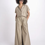 camicia in cotone con maniche corte U2172 CHINO dusan 