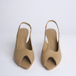 HELIX 90 slingback in nappa F848CFS BGE studio AMELIA 