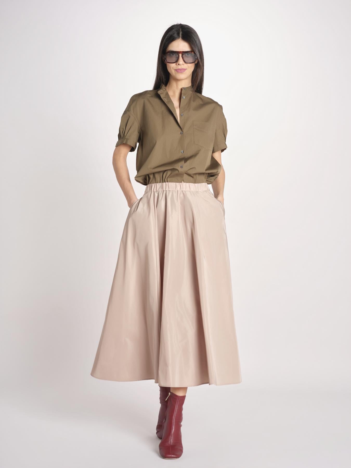 gonna a ruota in nylon 5N23 01047 BEIGE aspesi 