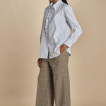 Camicia GEMMA rouches righe P28D0GEMMA-T4706 R658 massimo alba 