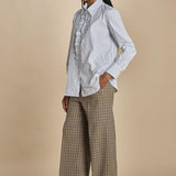 Camicia GEMMA rouches righe P28D0GEMMA-T4706 R658 massimo alba 
