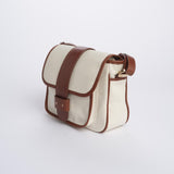 Tracolla canvas pelle SAC A RABAT IVOIRE002 vanessa bruno 