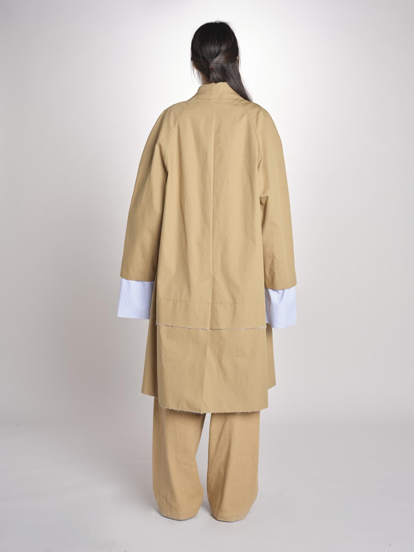 trench CHARLIZE TRENCH MJD558_MONTR_ BEIGE jejia 