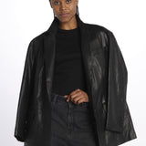 Giacca in pelle MARAT 2515441031600 001NERO weekend maxmara 