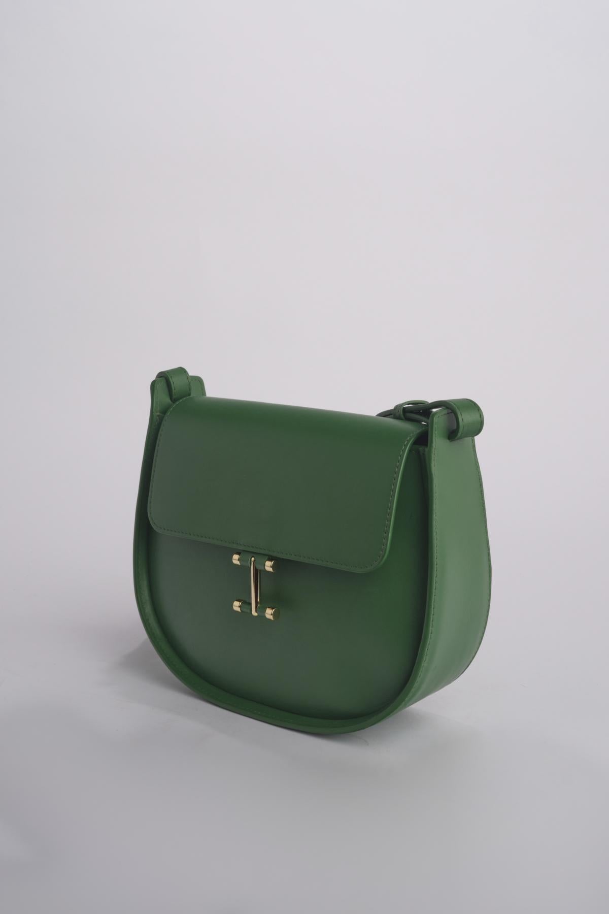 Borsa SENDA tracolla INTL036BCA031 GREEN ines de la fressange 