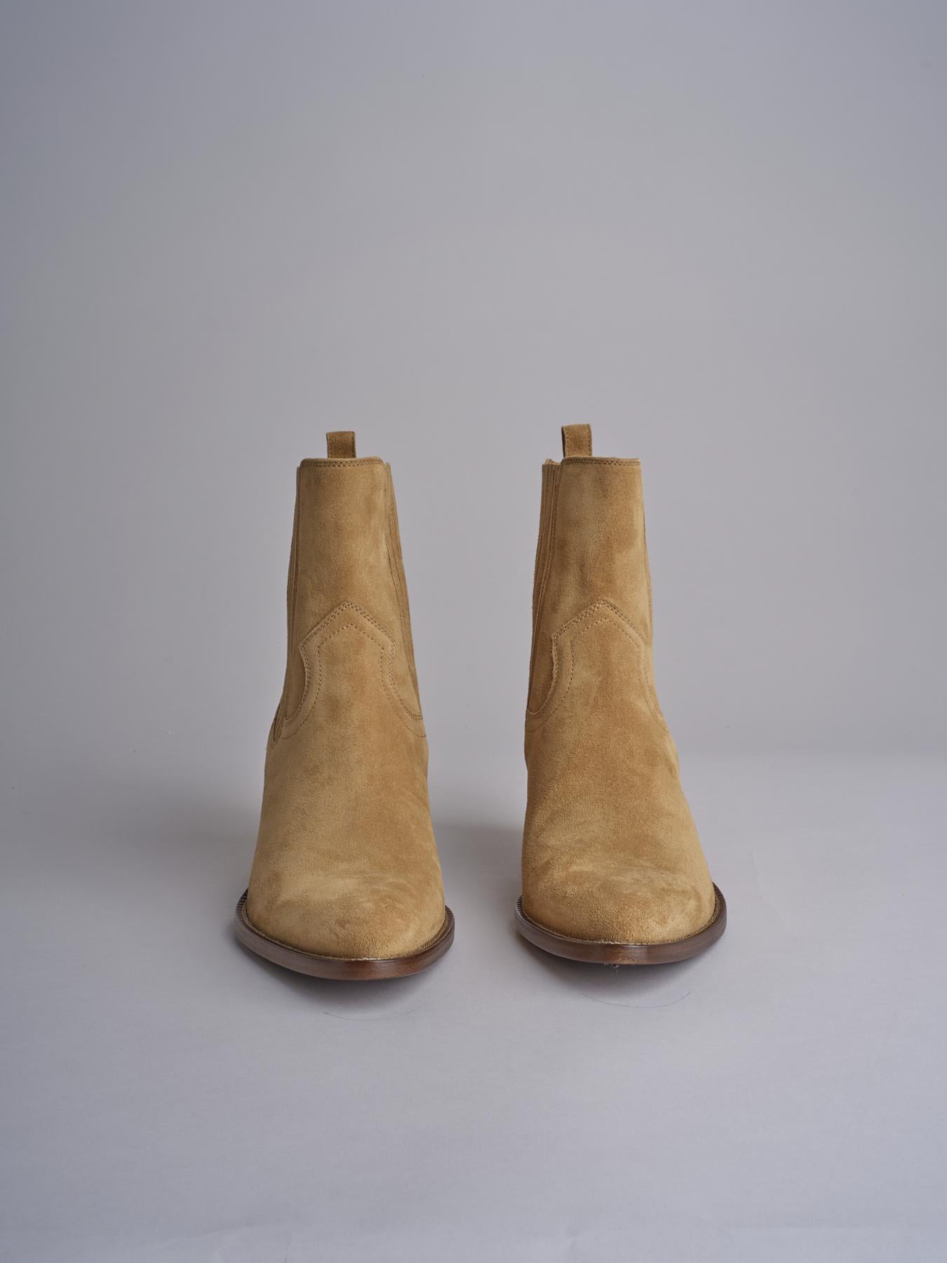 stivaletto texano B1019LI- DC RAME buttero 