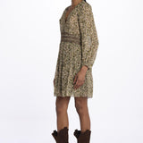 Mini abito punto croce CAMELIA ECRU ba&sh 