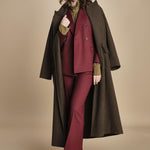 pantalone diritto con nervature in gabardina OTTAVIA 67339 164 quelledue 