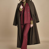 pantalone diritto con nervature in gabardina OTTAVIA 67339 164 quelledue 