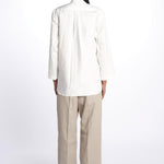 Camicia collo guru con tasca BELGRADE OFFWHITE sofie d'hoore 