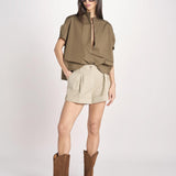 bermuda con risvolto 0222 85047 BEIGE aspesi 